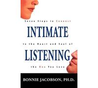 Bonnie Jacobson Intimate Listening (Tascabile)