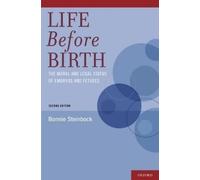 Bonnie Steinbock Life Before Birth (Tascabile)