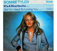 BONNIE TYLER 45 RPM IT'S ABOUT TIME / IT'S A HEARTACHE