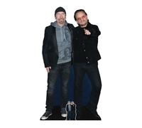 Bono E The Edge Lifesize And Free Mini Cartone Ritaglio / IN Piedi