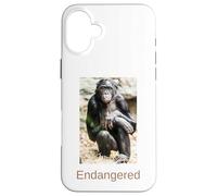 Bonobo Camicia in via di estinzione Bonobo Grande Scimmia in pericolo Custodia per iPhone 16 Plus