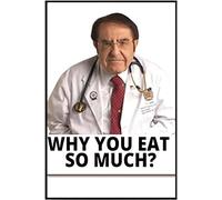 Bonoff Dr. Nowzaradan My Lb Life Why You Eat So Much Cf Poster di decorazione vintage da parete in metallo, 20 x 30 cm