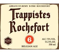 Bonoff Rochefort Trappist Belgian Lager Beer Vintage Tin Sign Le Metal Pubblicità Wall Placca Targa Decorazione da Parete Targa in Metallo 20 x 30 cm Poster Sp95