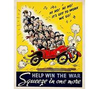 Bonoff Targa in metallo con scritta in inglese "Squeeze in one More War", divertente targa in metallo, decorazione da parete per casa, giardino, bar, ristorante, ufficio, negozio, bar, club, regalo
