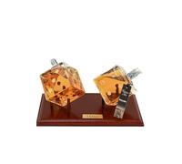 Bonollo Dadi Grappa Amarone Barrique - 2 x 20 cl 42% Vol - Set Degustazione Grappa da Vinacce di Amarone - Distilleria Bonollo - Confezione Regalo