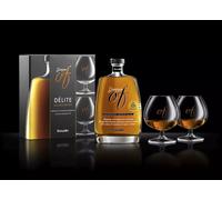 BONOLLO DELITE BALOON GRAPPA BARRIQUE 35cl + 2 CALICI ORIGINALI
