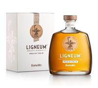 Bonollo Ligneum Miele di Tiglio 70cl - Grappa Invecchiata in Legno Aromatizzata al Miele di Tiglio - Distillato Artigianale Italiano - Gusto Morbido, Dolce e Profumato - Made in Italy Premium