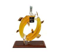 Bonollo Oroscopo Pesci Grappa Amarone Barrique - 35 cl 42% Vol - Grappa da Vinacce di Amarone Invecchiata in Barrique - Edizione Segno Zodiacale Pesci - Distilleria Bonollo - Idea Regalo