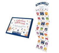 Bonomelli - Calendario dell'Avvento - 24 Bustine assortite: 14 Infusi Fruttosi, 4 Camomille Filtrofiore, 6 Infusi Armoniosi - Idea Regalo Originale per Natale e Benessere