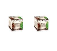 Bonomelli Infusi Gustosi, Cacao e Menta, Confezione da 20 Filtri, Aroma Pieno e Freschezza Travolgente, Senza Caffeina, da Gustare a Caldo o a Freddo, Ingredienti 100% Naturali (20g)