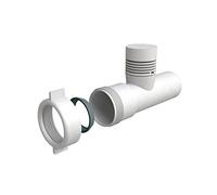 Bonomini Valvola ad immissione aria per sifoni F 1 1/2 Bianco 0720AB64B0