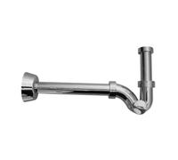 BONOMINI 371-100-06 Sifone ad S Royal in ABS Senza piletta per lavabo 1" x26x250mm, Multicolore