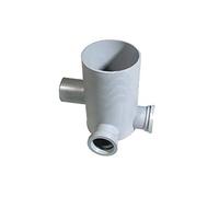 BONOMINI 383-802 Pozzetto a Pavimento con Bicchiere 4 Vie Alto 50mm, Multicolore