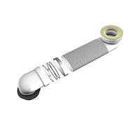 Curva wc regolabile in lunghezza entrata ø 90-110, uscita ø 100-110 Bonomini