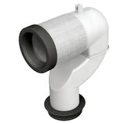 Bonomini Curva a P per collegamento dei vasi al pavimento D 90/110