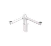Bonomini Sifone a 2 Vie Per Lavabo Modello Galileo 2 1"1/2 x Ø 40 mm - 1720PP40S0