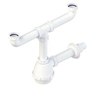 Bonomini Sifone Lavello Fiasca 2 Vie 1"1/2 - 1320CP