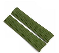 BONOOL Cinturino in gomma morbida Aquanaut adatto per cinturino in silicone Patek Philippe 5164A 5167A 5168A 21mm con fibbia pieghevole