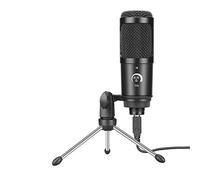 BONOOL Microfono a condensatore Porta USB del computer Microfono da studio per scheda audio PC Microfoni professionali Registrazione dal vivo DJ (Colore : E)