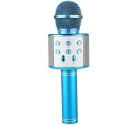 BONOOL Microfono Mini portatile KTV domestico per riprodurre musica e cantare Altoparlante Lettore Selfie PC