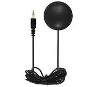 BONOOL Microfono omnidirezionale da tavolo con cavo da 2 m Jack da 3,5 mm per computer Laptop Microfono ad alta sensibilità per videoconferenze