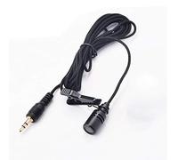 BONOOL Microfono omnidirezionale in metallo Microfono lavalier con fermacravatta da 3,5 mm Mini microfono audio per computer portatile Telefono cellulare (Colore : Style A)