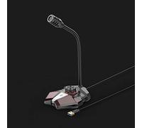 BONOOL Microfono USB per computer Uscita AUX da 3,5 mm Riduzione del rumore Chiamata telefonica Conferenza Microfono a condensatore omnidirezionale (Colore : Style 2)