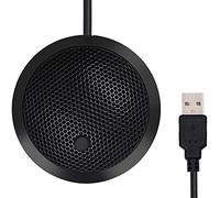 BONOOL Microfono USB per conferenze, microfono per PC a condensatore omnidirezionale con indicatore LED del pulsante Mute, Plug&Play