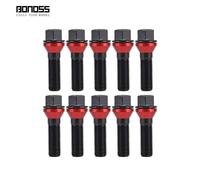 BONOSS 10pz Borchie Bulloni Ruota Estesa 37mm 14x1,25 per BMW i3 iX3 2013-2024