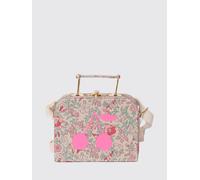 BONPOINT Borsa a mano in cotone con stampa floreale OS Fantasia