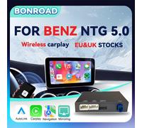 Bonroad Per NTG 5.0 Adattatore CarPlay Wireless Modulo Auto Android Per Benz Per C GLC W205 A CLA GLA B E GLE CLS Con Bluetooth