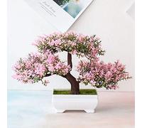 Bonsai Artificiale, Artificiali pianta Finta in Vaso, Interni Alberi vasi per Bonsai Piante Artificiale Finto, Falsi per casa, Ufficio, Cortile, Balcone Giardino Decorazione da scrivania