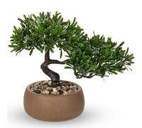 Bonsai artificiale, bonsai Podocarpus Brevifolius, piante artificiali