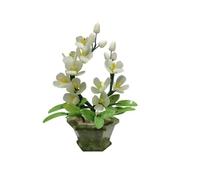 Bonsai artificiali, Albero bonsai artificiale - Decorazione in giada for piante da interno for la casa e scrivania