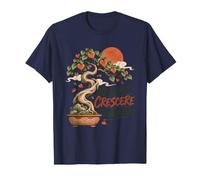 Bonsai con Cuori e Testo Motivazionale Maglietta