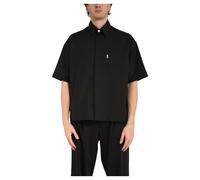 Bonsai - Cropped Button-Down Shirt - - Shirts - Uomo - Nero - L