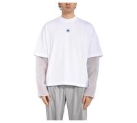 Bonsai - Cropped Logo T-Shirt - - Tops - Uomo - Bianco - L