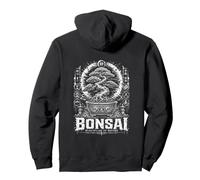 Bonsai Disciplina della Natura E Zen Samurai Albero Felpa con Cappuccio