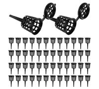 Bonsai Fertilizer Feeder - Nutrient Release Basket Inserts, 50 Pieces Slow Release Fertilizer Holder | For Nutrient Root Health Damage Orchid Yard Garden Indoor Outdoor