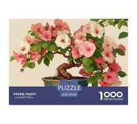 Bonsai Flower Tree Premium Paper Material Fun Brain Teaser Game, Evening Relaxation And Holiday Indoor Activities 70x50cm/1000pcs