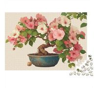 Bonsai Flower Tree Puzzle Giochi 1000 Pezzi Regalo Per Lui E Per Lei Arte Interesting Puzzle Adulti Foto 70x50cm/1000pcs