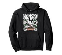 Bonsai Is My Therapy Amante Bonsai Umorismo Zen Felpa con Cappuccio