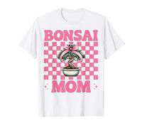 Bonsai Mamma Mamma Albero Giapponese Zen Festa della Mamma Coquette Bow Maglietta