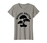 Bonsai Master Giappone Regalo Maglietta, Donna, Ardesia, XL