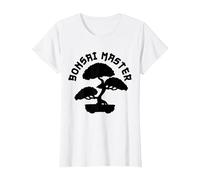 Bonsai Master Giappone Regalo Maglietta, Donna, Bianco, M