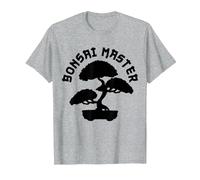 Bonsai Master Giappone Regalo Maglietta, Uomo, Grigio Melange, L