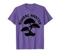 Bonsai Master Giappone Regalo Maglietta, Uomo, Viola mélange, L