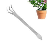 Bonsai rastrellatura set-robusta acciaio di calcolo delle radici in acciaio-bonsai, mini strumento per la cura del giardino | Compact Earth allentando il raccoglitore, zappa a mano con una maniglia er