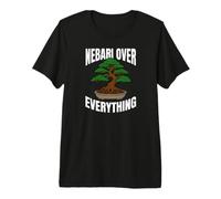 Bonsai Tree Nebari Over Everything Japanese Gardening Art Maglietta Premium