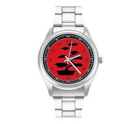 Bonsai Tree - Orologio da polso al quarzo giapponese con numeri arabi e numeri arabi, alla moda, al quarzo, unisex, Stile:, regular, MHXYZHW